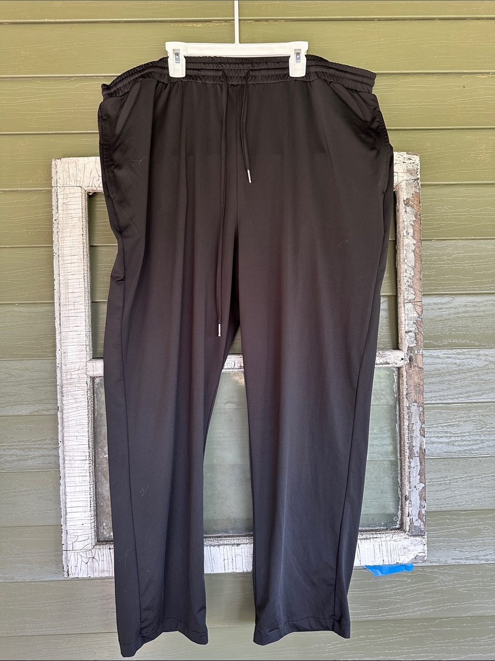Legacy Black Drawstring Track Pants